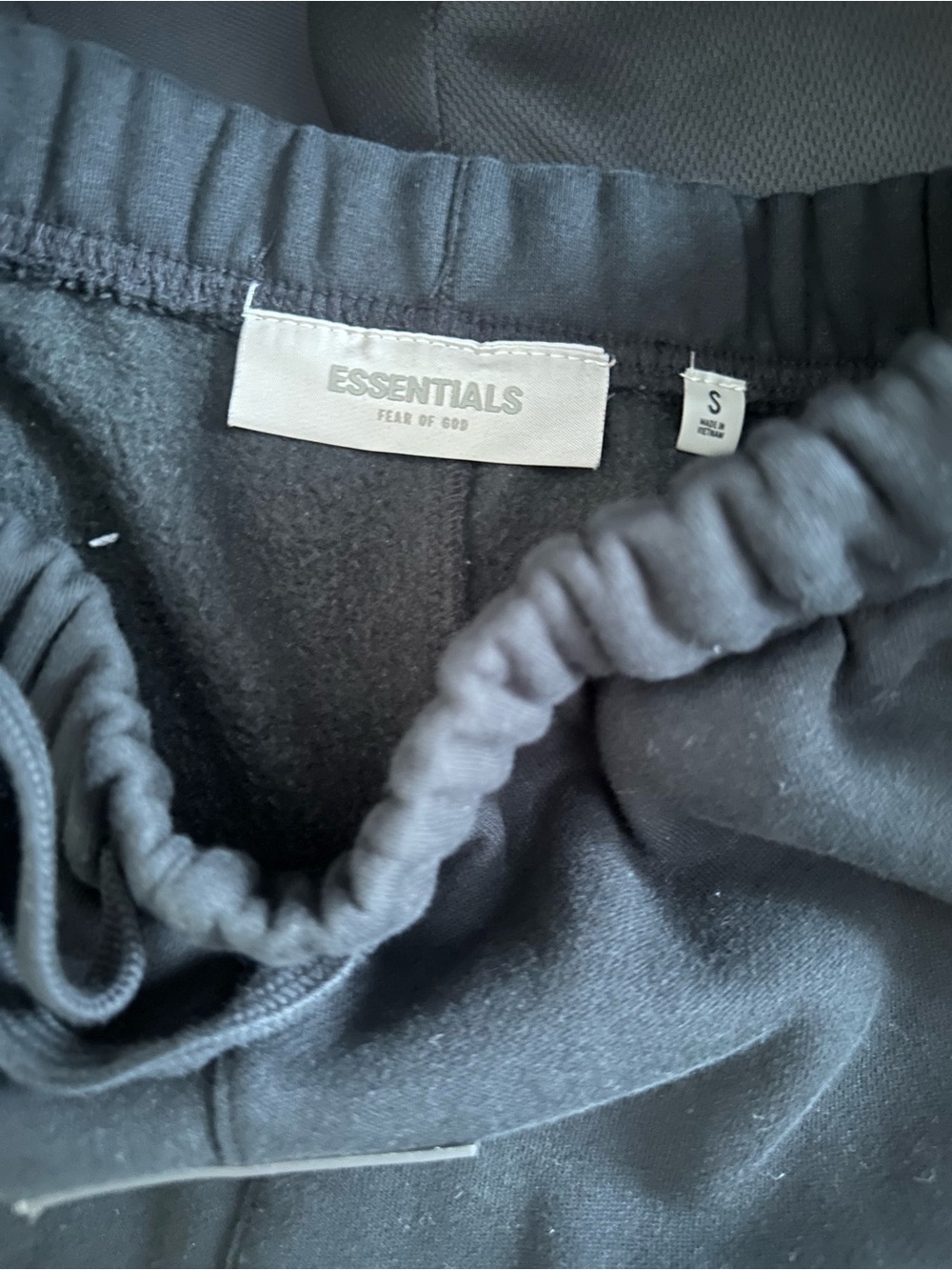 Fear of God ESSENTIALS Black shorts